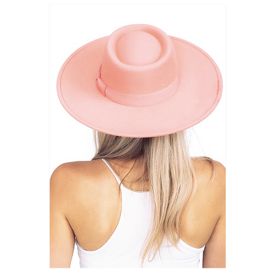 pink hat back