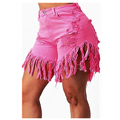 fringe shorts