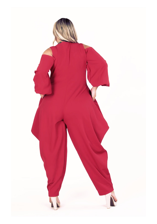 Code red jumpsuit back