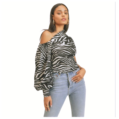 zebra topp front